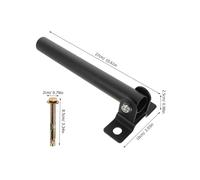 Gatuida Barbell Holder Wall Mount Adjustable Strength Training Rack For Home Gym Secure Anchor For Squats Deadlifts Space Saving Fitness Accessory