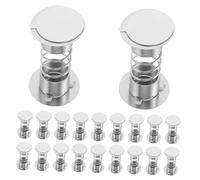 Gatuida Base a Molla in Metallo Adesiva per Cruscotto Auto, Set da 20 Pezzi Supporto Decorativo Stabile per Bambola Oscillante, Base a Molla per Ornamenti Interni Veicolo