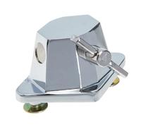 Gatuida Base in Lega Per Gamba Del Tom Batteria, Supporto Compatto Per Tom, Ricambio Metallo Resistente, Adatto Per Sostituzione e Trasporto Professionale