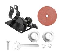 Gatuida Base per Smerigliatrice Trapano Elettrico Supporto Fissaggio per Gioielli Kit Abrasiva Gialla Fine Compatibile Trapani Durevole e Compatto per Officina Auto