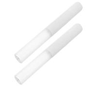 Gatuida Bastoncini 2 in Acrilico Bianco per Ciotola Sonora Design Solido Piramidale per Musicisti Professionisti e Principianti in del