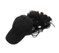 Gatuida Berretto Baseball con Parrucca Ondulata Lunga Naturali Sintetica di Alta Qualità e Confortevole per Donne Look Giovane e Vivace per Feste