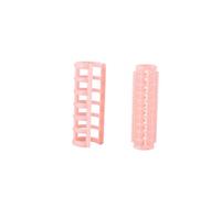 Gatuida Bigodini per Chioma 12 Pezzi in Plastica Rosa, Leggeri e Adatti per Chioma Lunghi, Arricciacapelli per Onde Naturali, per Uso Fai da Te e Parrucchieri Colore Colore Casuale