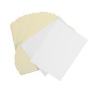 Gatuida Blocchi Copiativi e Risparmio Bianco e Giallo 50 Set senza Carbonio in Carta Risultati Chiari per Moduli D'ordine e Ricevute