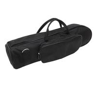 Gatuida Borsa a Tracolla per Tromba Oxford Imbottito, Custodia Antiurto Portatile Tasca Frontale, Contenitore Comodo per Strumenti a Fiato e Accessori Musicali