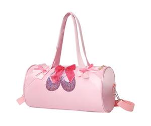 Gatuida Borsa da danza classica per bambine - Piccola borsa da danza con una spalla - 12x6,6'' portaoggetti per scarpe da classica, borsone per lezioni di e saggi per bambine