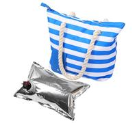 Gatuida Borsa Termica Porta Bottiglie da Spiaggia con Isolamento Potente e Tracolla Borsa Portabottiglie Oxford Leggera per Vino e Bevande per Campeggio Picnic e Viaggi All’Aperto