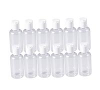 Gatuida Bottiglie Ricaricabili per Shampoo e Lozione 24 Pezzi da 75 Ml, Contenitori da Viaggio Leggeri e Resistenti, Adatti per Viaggi, Sport e Trasferta, Tappo Colori Assortiti