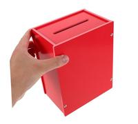 Gatuida Box per Votazioni con Serratura in PVC Opaco Salvaspazi Parete per Raccolte Uffici Scuole e Protezione Privacy e Design Compatto Elegante