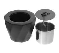 Gatuida Braciere Portatile da Tavolo Mini Fire Pit per Indoor e Outdoor Completo con Resistente e Copertura Spegnifuoco Leggero e Facile da Trasportare