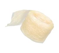 Gatuida Budello per Salsiccia Edibile in Collagene Beige 23mm per DIY Salsicce Fatte in Casa e Prosciutti Artigianali, Involucro Naturale per Insaccati e Salumi