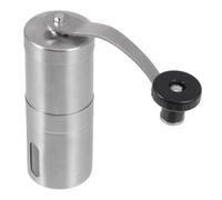 Gatuida Caffè Portatile Manuale in Inossidabile 304 Argento Resistente alla Corrosione per Domestico Professionale per Chicchi di Caffè