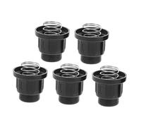 Gatuida Cappuccio di Accensione a Pulsante per Braciere e Stufa a Gas da Giardino, Set da 5 Pezzi, Manopola di Controllo Sostitutiva Compatta e Resistente per Barbecue e Riscaldatore Outdoor