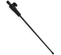 Gatuida Carbon Fiber Cello Endpin Tail Rod Regolabile Nero Antiscivolo Leggero e Durevole Supporto per Violoncello Accessorio Strumentale Portatile