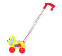 Gatuida Carrello per Push Car Giocattolo a piedi per tirare lungo il giocattolo spingere l'auto spingere il deambulatore giocattolo per passeggino per metallo