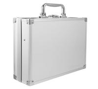 Gatuida Cassetta Porta Utensili in Lega Di Alluminio Valigetta Portautensili Rigida Scatola Di Stoccaggio Per Attrezzi e Gadget Leggera e Portatile Per Lavoro e Viaggio