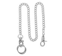 Gatuida Catena Argento Orologio per in Inossidabile da Acciaio e Placcato Leggera Resistente, Accessor io di Moda Chic Tasch per Abbigliamento e Portafoglio, per DIY