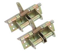 Gatuida Cerniere a Molla Autochiudenti per Mobili da Cucina e Bagno Cerniere Angolari in Metallo Ammortizzatore Nascosto Chiusura Silenziosa e Ritorno Automatico a 90° - Set da 2 Pezzi