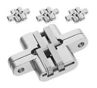 Gatuida Cerniere Nascoste per Mobili 43Mm in Lega di Zinco Mini Cerniere a Scatola per Portagioielli e Armadietti Apertura 180° per Porte Nascoste e Progetti Fai da Te