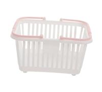 Gatuida Cestino con Manico in Plastica Piccolo Organizer per Bagno e Doccia Cestini Portaoggetti per Conservazione Quotidiana