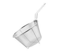 Gatuida Cestino per Friggere in Acciaio Inossidabile Pieghevole Cestino Antiaderente per Patatine Pollo Fritto e Snack Drenaggio Rapido Uso per Cucina