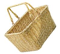 Gatuida Cestino Portafrutta Fatti a Mano Contenitore per Pane Resistente all Usura Cestino per Snack Sicuro da Festa con Manico Facile da Trasportare e Appeso