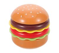 Gatuida Cibo in miniatura: giocattolo di cibo artificiale realistico in miniatura - di hamburger di simulazione per casa delle bambole - gioco di ruolo in plastica per hamburger