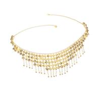 Gatuida Cintura Boho Con Nappe e Campanelli Regolabile Per Danza Del Ventre e Feste Catena in Metallo Stile Etnico Per Donna