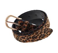 Gatuida Cintura Larga Leopardata Per Donna Cintura Con Stampa Animalier in Finta Pu e Elasticizzata Per Vita e Fianchi