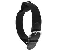 Gatuida Cintura Regolabile da Baseball per Ragazzi, Cintura Elastica Resistente in Nylon e Pu, Adatta per Sport All'aperto e Baseball, Colore Nero Fibbia in Lega di Zinco