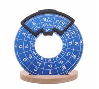 Gatuida Circle Of Fifth Wheel Guitar Trainer - Strumento per esercitarsi con gli accordi, ausilio per la teoria della chitarra per principianti - Strumento per l'apprendimento assistito con