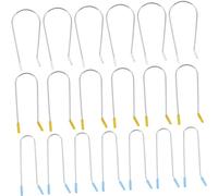 Gatuida Clip Per Bigodini Caldi in Acciaio 24 Pezzi Set Pinze Per Rulli Caldi 1,9-3,8 Cm Per Arricciacapelli Domestici e Professionali in Saloni e Centri Estetici