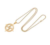 Gatuida Collana con croce di Santa Brigida: gioielli religiosi cattolici, collana con preghiera, amuleto, ciondolo con crocifisso, per donne e uomini.