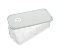 Gatuida Contenitore Per 10 Uova Trasparente Con Coperchio, Scatola Per Conservare Le Uova in Frigorifero, Distributore Pratico Per Cucina e Alimenti Freschi