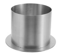Gatuida Contenitore per Rifiuti da Incasso in Acciaio Bocchetta Rotonda Design Integrato per Cucina Ufficio e Bagno Anello Spazzatura Incassato Resistente