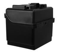 Gatuida Contenitore Sovracorrente Contro per Cortocircuiti per Spostamenti e Portabatteria Mini in 24v Plastica Nera Coperchio e Protezione Multilivello Scooter Elettrici Bici Quotidiani