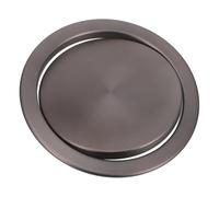 Gatuida Coperchio Ribalta per Pattumiera da Cucina in Acciaio Inossidabile Compatibile con Contenitori da Bancale Design Compatto e Silenzioso per Interni e Bagno