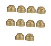 Gatuida Copertura Antincendio per Fornello a Gas 10 Pezzi Nucleo Centrale Incorporato, Distributore di Fiamma Uniforme per Bruciatori da Cucina, Accessori Resistenti per Uso Domestico