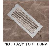 Gatuida Copertura per Sfiato del Pavimento in Silicone 4X10 Pollici Set da 2 Pezzi Deflettore Antipolvere per Bocchette Riscaldamento Canalizzato Protezione Flessibile per Ventilazione