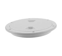 Gatuida Copertura Rotonda per Boccaporto Yacht 6 Pollici Materiale ABS Resistente Accessorio Ispezione per Kayak e Adatto per Motoscafi e Camper