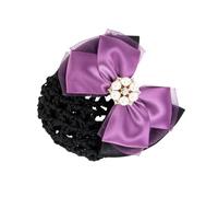 Gatuida Copri Chignon Rete per Chignon Rete per Capelli Perle Accessorio per Capelli da Donna Lontano dal Collo Design Raffinato per Uso Quotidiano e Formale