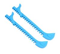 Gatuida Coprilame per Pattini da Ghiaccio in Durevole Protettore per Lame Pattinaggio Artistico e Hockey Blu Protezione Anti-Usura e Fissaggio Sicuro