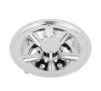 Gatuida Coprimozzi per golf cart - Coprimozzi universali per ruote da golf cart da 8 pollici, argento, di ricambio - Coprimozzo centrale per cerchione, protezione per ruote esterne per uso