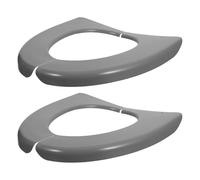 Gatuida Copriwater Portatile 2 Pezzi, Cuscino per Sedile WC Pieghevole Compatibile Sedili Standard, Accessorio da Viaggio per Campeggio, Hotel e Bagni Pubblici, Protezione Igienica