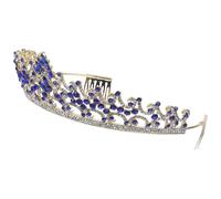 Gatuida Corona da Sposa in Metallo Strass Tiara da Donna Leggera per Matrimonio Festa e Compleanni Accessori Chioma Eleganti per Cerimonie e Banchetti