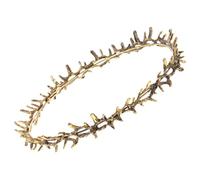 Gatuida Corona Per Festa Spine Decorative, Accessorio Elfico Unisex Per Ballo Di Fine Anno e Compleanno, Corona Da Re Stilizzata Per Fiere Rinascimentali e Matrimoni