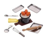Gatuida Cucina in Miniatura Per Case Minuscole Kit Da Accessori Da Cucina in Miniatura Mini Set Per Cibo e Piccole Cose Cucinare