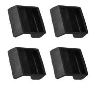 Gatuida Cuscinetti Antivibranti in Gomma per Scaffalature Industriali 4 Pezzi, Piedini Antiscivolo Stabilizzatori per Contenitori Pesanti, Isolatori Antiurto per Gabbie e Pallet, Supporto