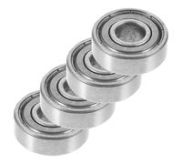 Gatuida Cuscinetti in Acciaio per Ruota Anteriore Sedia a Rotelle 4 Pezzi Piccoli Cuscinetti a Sfere Sostituzione Parti Interne Mozzo per Ausili Mobilità Manuali