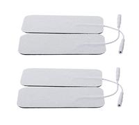 Gatuida Cuscinetti in Gel Autoadesivi Per Elettrostimolatori 4 Pezzi Cuscinetti Ricambio Per Unit Agrave; Adatti a Macchine Per Fisioterapia a Media Frequenza Alta Adesione Lattice